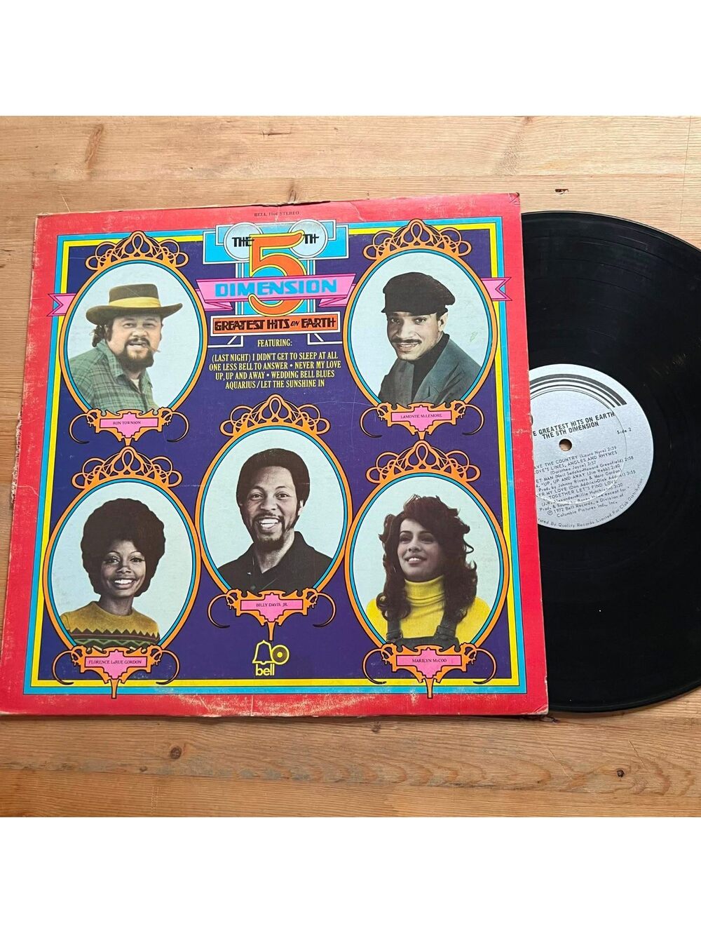 The 5th Dimension - Greatest Hits on Earth 33rpm VG+ VR19